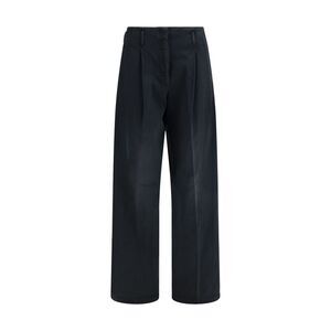 Golden Goose Women Cotton Denim Trousers